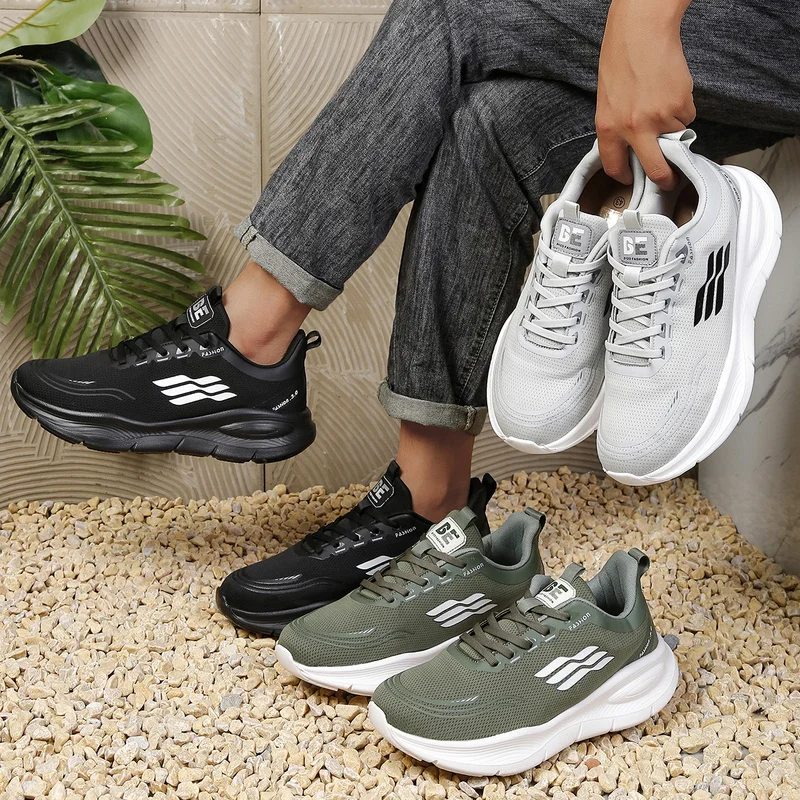2026 New Unisex Autumn Walking Shoes Breathable Mesh Sneakers EVA Ultra Light Sole Fashion Casual Outdoor Athletic Footwear