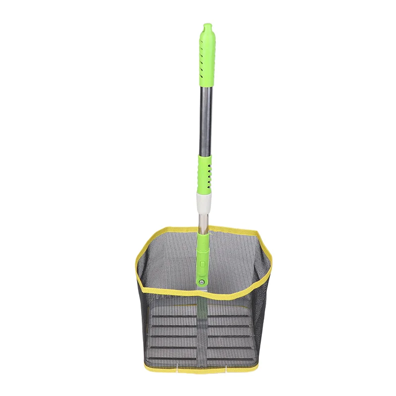 Extendable Retriever Scoop with Roller For Multi-Ball Training Collection Portable Pickleball & Table Tennis Ball Picker