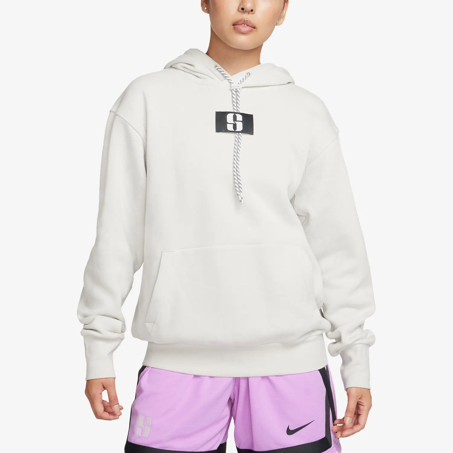

Женская модная теплая толстовка Nike Authentic Sabrina из вельвета для спорта и отдыха FJ4450-072