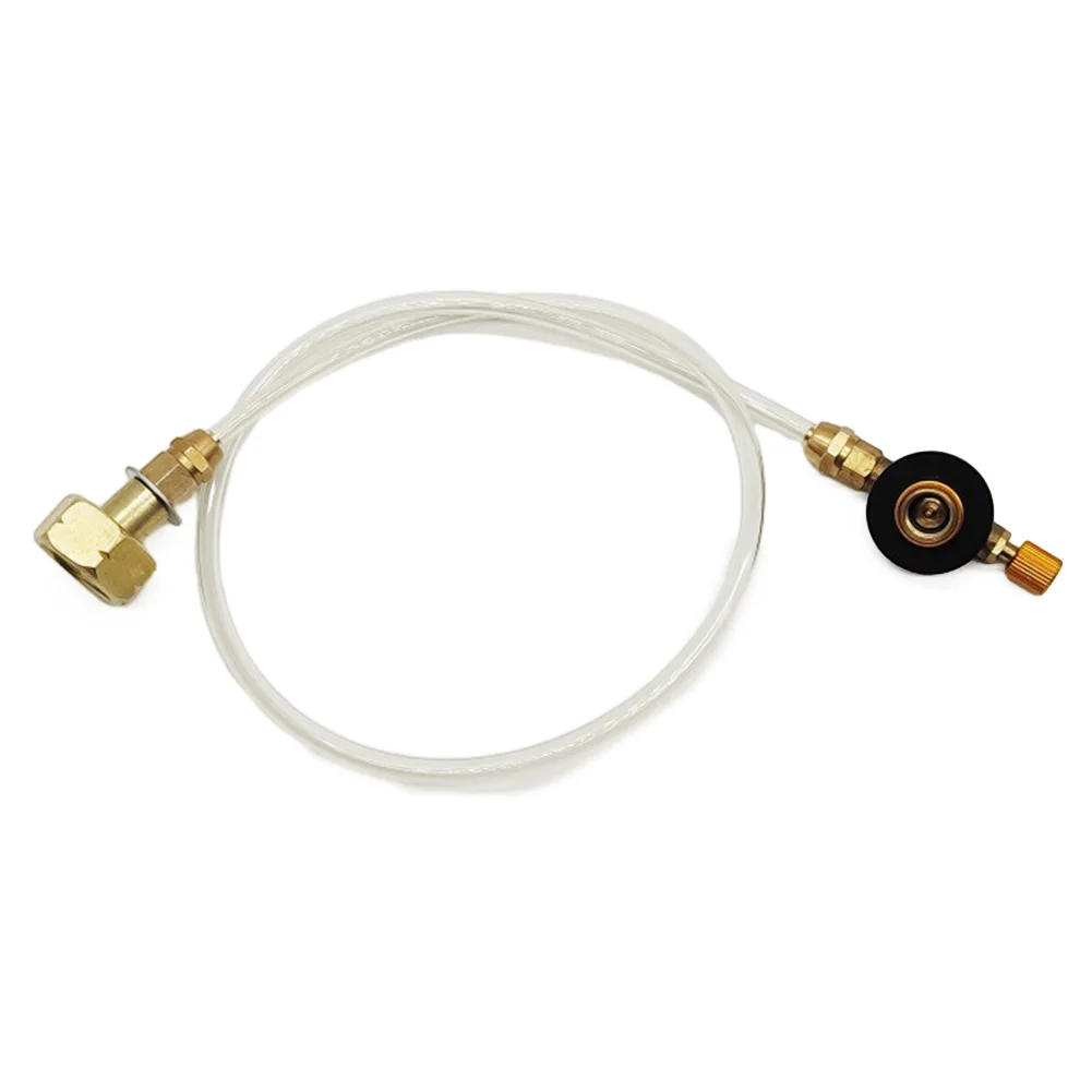 Refill Adapter Inflation Valve Barbecue Aluminum Alloy Convenience Easy Control High Quality Metal Gas Stove New