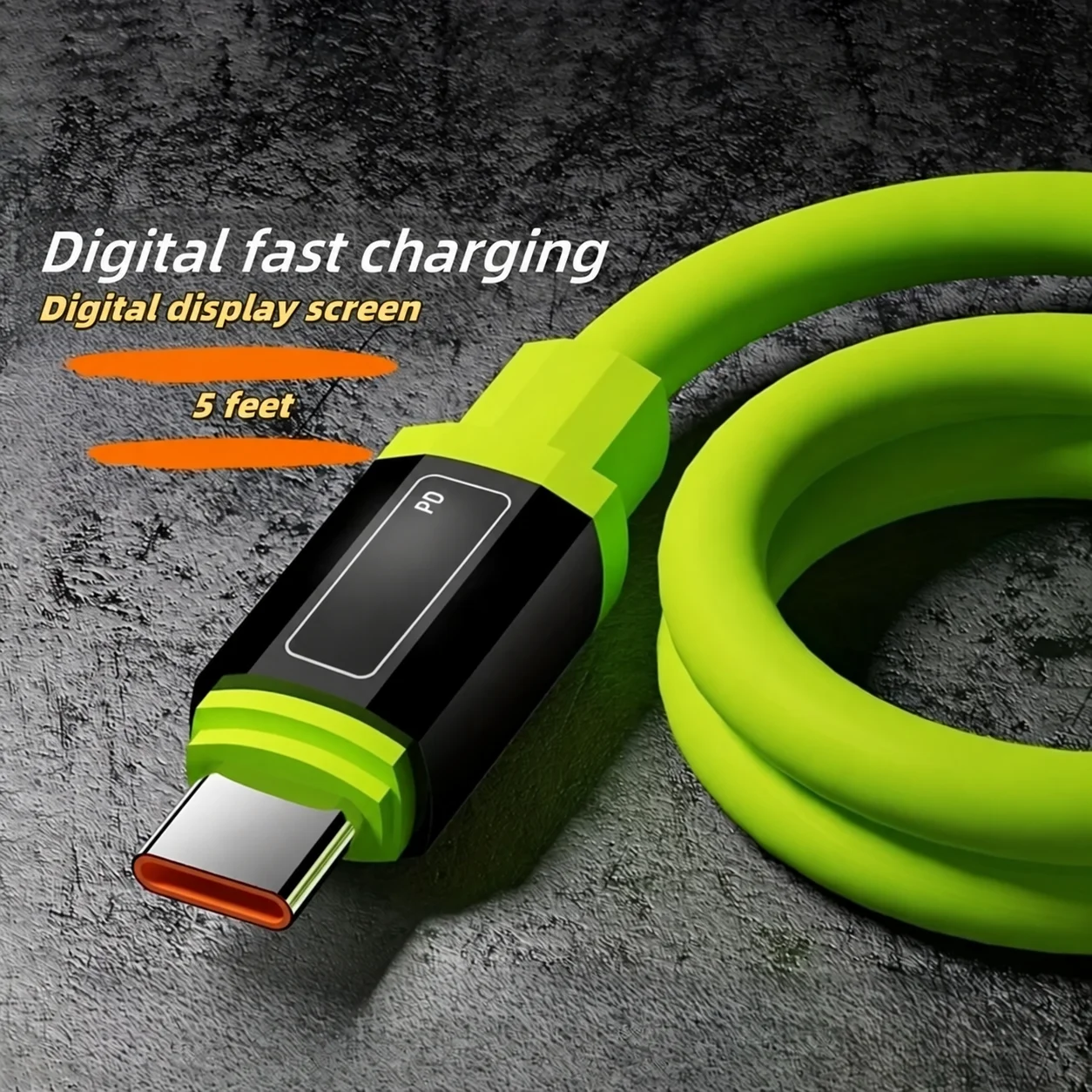USB Type C Cable PD Fast Charging Phone Charger Data Cord For iPhone Samsung Xiaomi Huawei USB C to USB C Quick Charge Data Wire