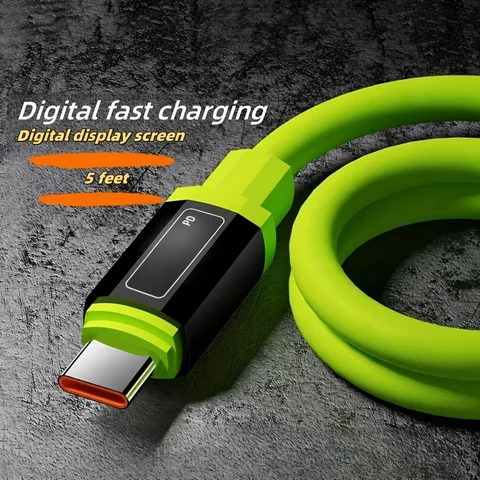 USB Type C Cable PD Fast Charging Phone Charger Data Cord For iPhone Samsung Xiaomi Huawei USB C to USB C Quick Charge Data Wire
