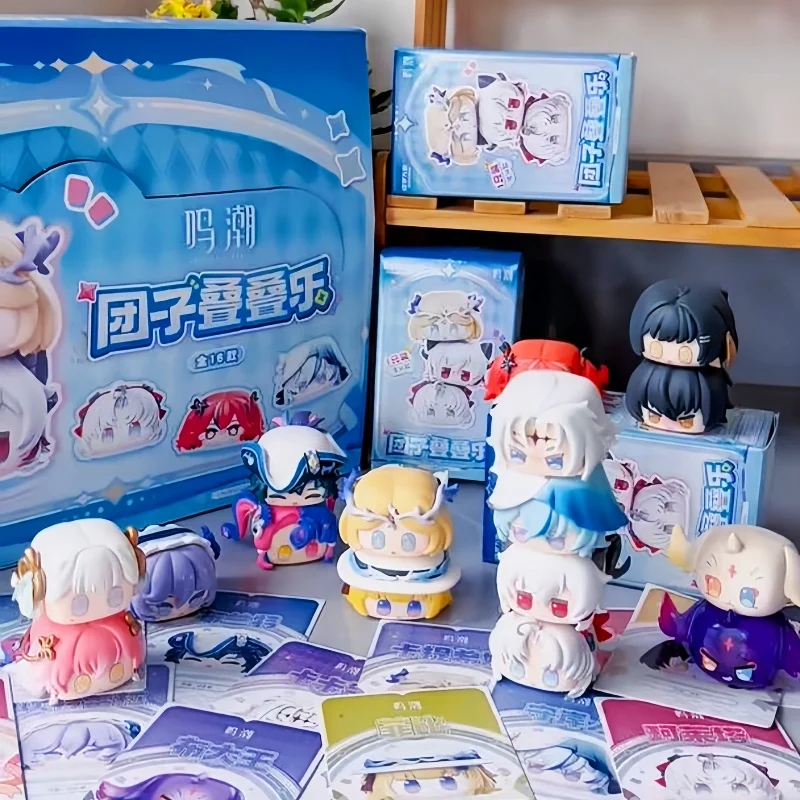 

Wuthering Waves Shinrabansho аниме Tuanzi Diediele слепая коробка Коллекционное украшение для рабочего стола зерновой орнамент модная игрушка в подарок