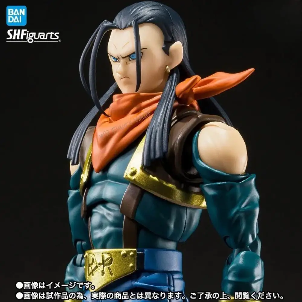 

В наличии: Bandai, ограниченная серия, Dragon Ball GT S.H.Figuarts Super No. 17 фигурок-игрушек, оригинальная модель, подарок