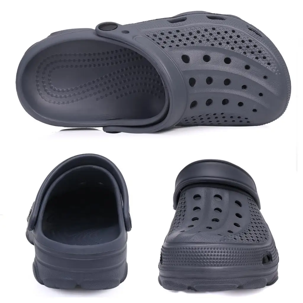 Smile Pop Casual Männer Clogs Hausschuhe Band Sommer Hausschuhe Outdoor rutschfeste Strand Gemütliche Männer Schuhe Weiche EVA Hause Atmungsaktive Hausschuhe – Detail 21