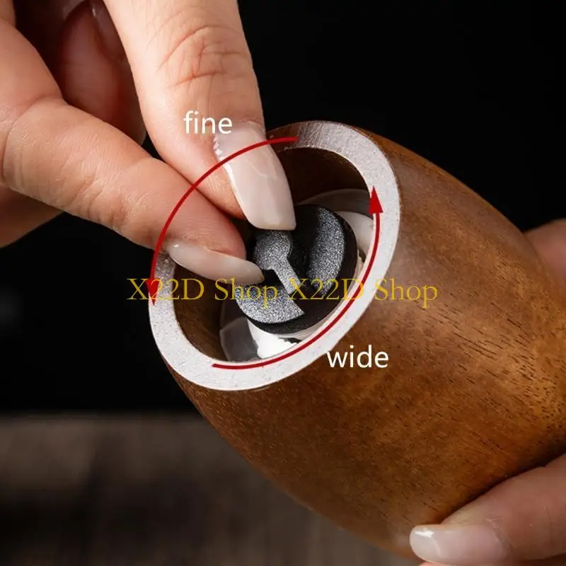 X22D Handcraft Salt And Peppers Shakers Grinders For Stylish Kitchens Tool
