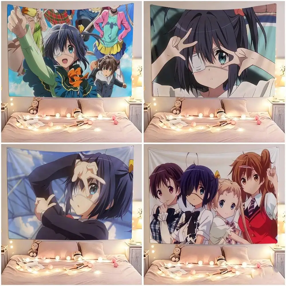 Love, Chunibyo Other Delusions!  Flags Suitable For Party Club Outdoor Interior Wall Decoration Banner Fans Gift