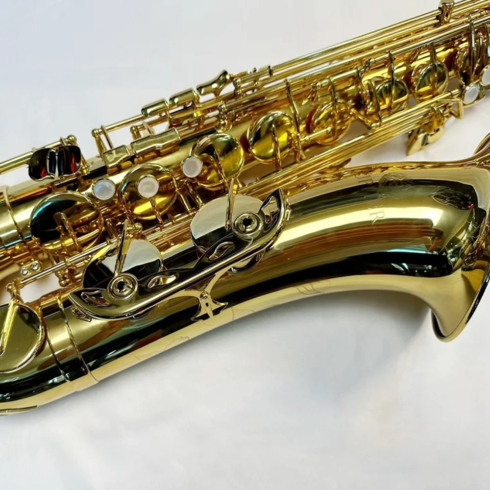 JTS1100Q tenor saxophone in B-flat flat brass engraving pattern high quality jazz instrument with accessories Bb sax tenor