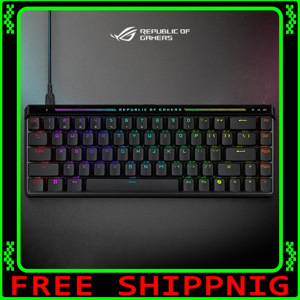

Rog Ace Hfx Magnetic Switch Keyboard 8k Return Rt0.1mm 68 Keys Customized Mechanical Keyboard Gasket Pc Accessories Vorlant Csgo