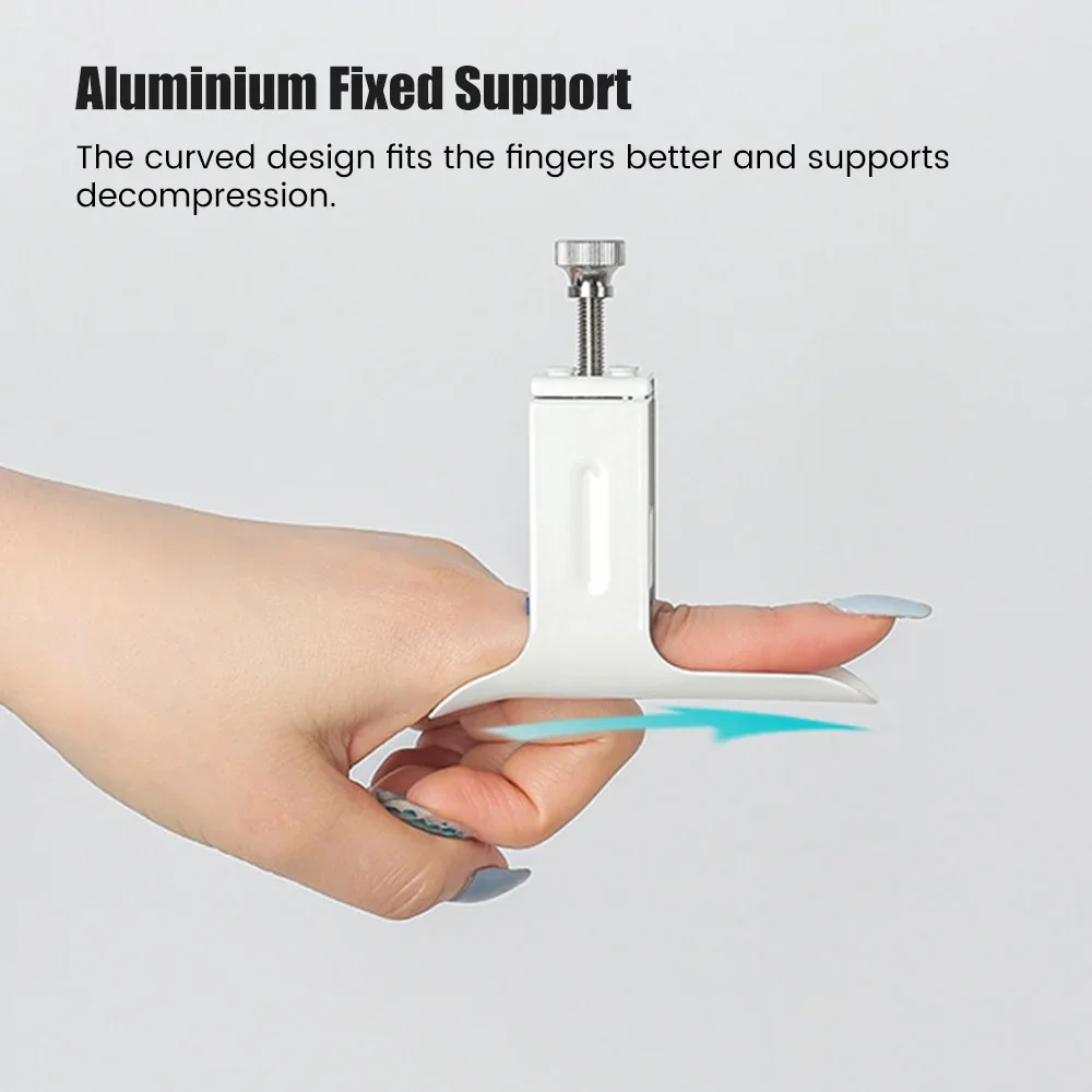 Finger Straightener Splint Finger Joint Extension Brace Corrector Pressing Device for Joint Tightness, Trigger , Arthritis