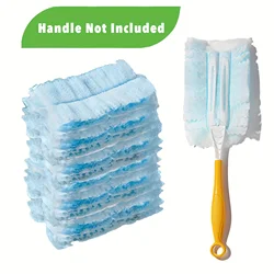 Replaceable Microfiber Dusting Cloth Refill for Home/Car Cleaning Table Top Dusting Accessories (Handle Not Included)