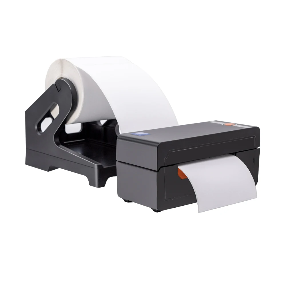  Plastic Label Holder for Rolls and Folded Labels Work with Desktop Label Printer Shipping Label Printer Black White Available