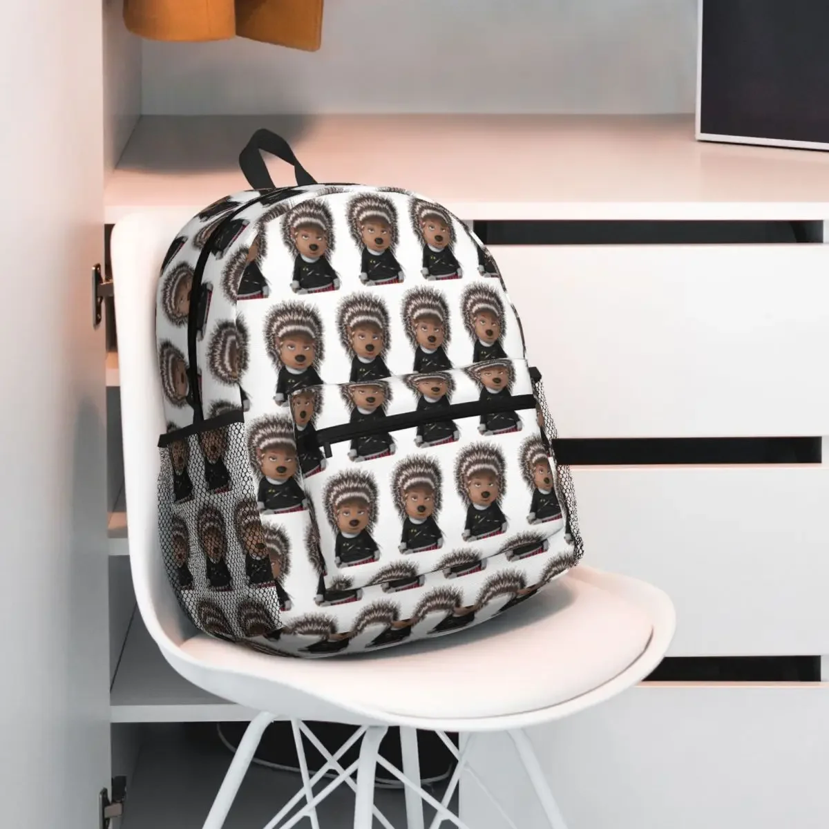 

Ash Sing Movie Character Student Backpack School Bag Hiking Travel Daypack for Men Women Fashion Bookbag Shoulder Bags