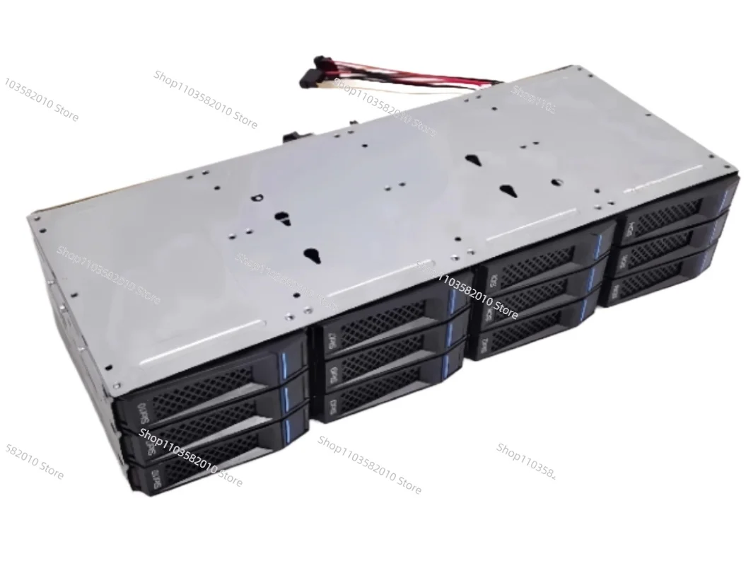 

12-Disk 3.5-inch 6Gb Hard Disk Cage 12Gb Storage Hot-swappable Series Chassis 4Pin Power Supply