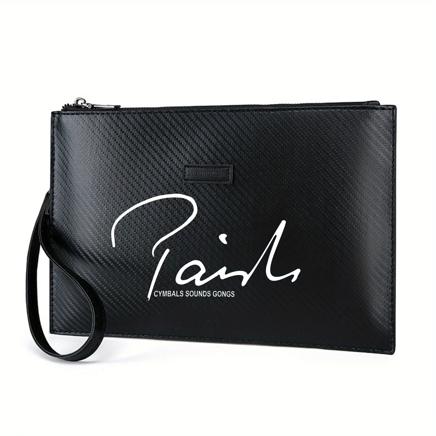 logotipo-de-marca-de-assinatura-elegante-branco-em-preto-bolsa-masculina-elegante-impressa-em-pu-elegante-e-pratica-para-transporte-diario