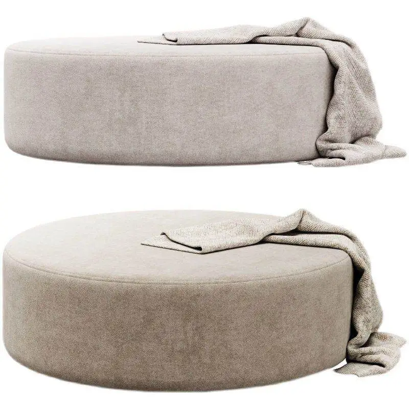 

Shoe changing Foot pedal ins Light luxury sofa Cloakroom Hotel living room Round coffee table