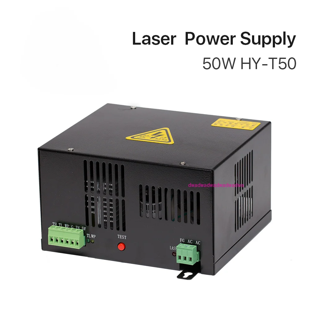 Cloudray 50W CO2 Laser Power Supply for CO2 Laser Engraving Cutting Machine HY-T50 T / W Series