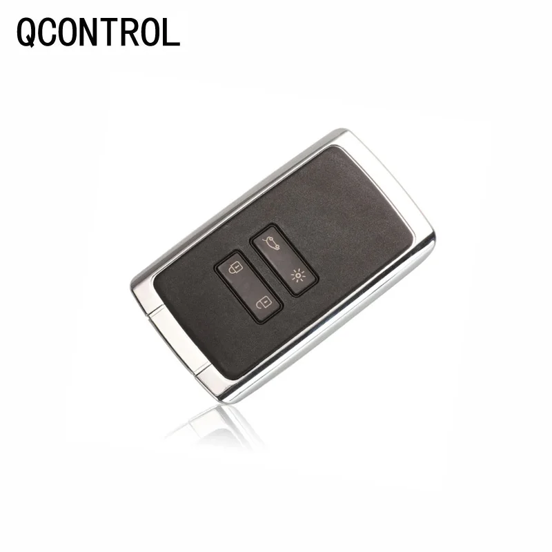 Qcontrol 4 przyciski bezkluczykowe zdalne inteligentny klucz samochodowy do Renault Megane 4 Cuptur Duster Koleos Espace hitaes 4A PCF7945 433MHZ