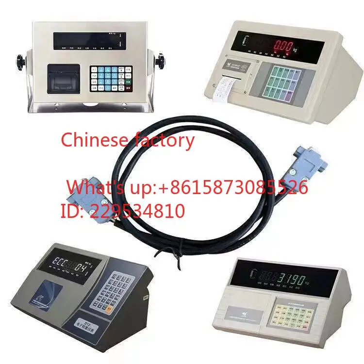 1pcs Mu-lti func-tional plug-in cable for anti rem-ote control addition and subt-raction of weighing scales