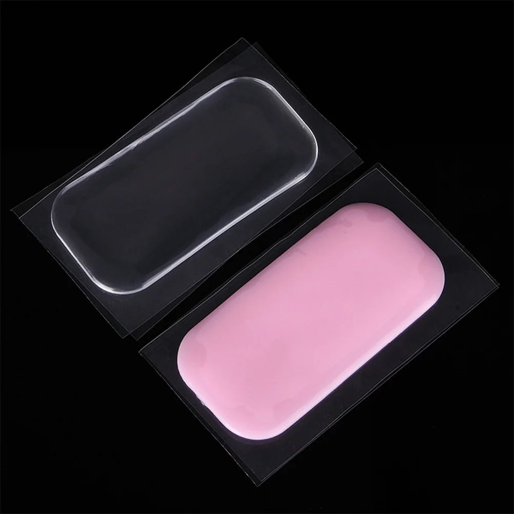 4Pcs Soft Silicone Eyelash Pads Long-Lasting Comfortable False Lash Extension Tool for Salon Spa Makeup Prop Lash Lift Props