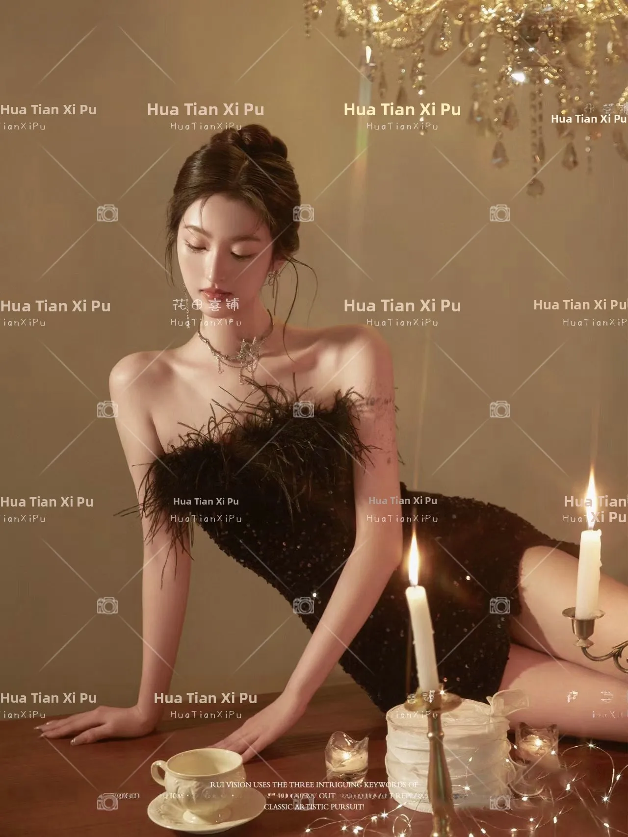 

Princess Birthday Art Photo Costume Korean Style Wealth Family Daughter Photography New Arrival Spring Season Ladies Fashion
