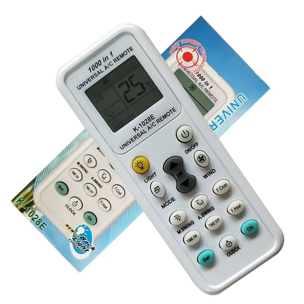 Suitable For All Air Conditioners With Base K-1028E Global Universal Air Conditioner Remote Control infrared Control