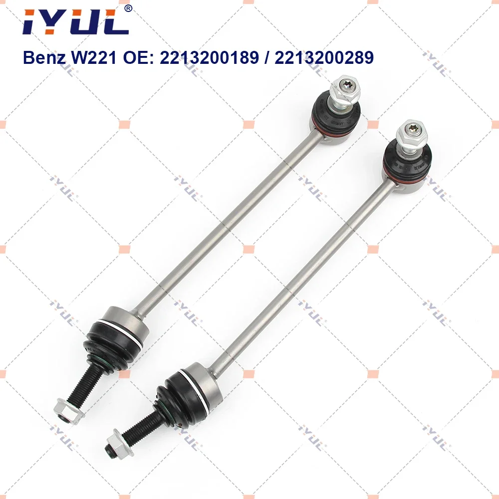 IYUL Suspension Control Arm Ball Joint Stabilizer Link Tie Rod Kits For Mercedes Benz S Class W221 C216 S250 CDI S350 S400 S500