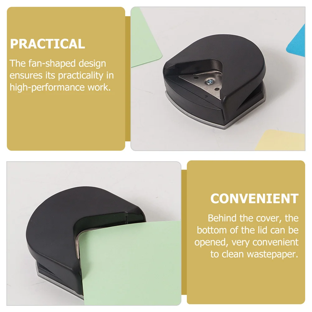 Photo Corner Rounder High Precision Blade Rounded Edge Finish Great for Paper Crafting DIY Albums Portable Efficient