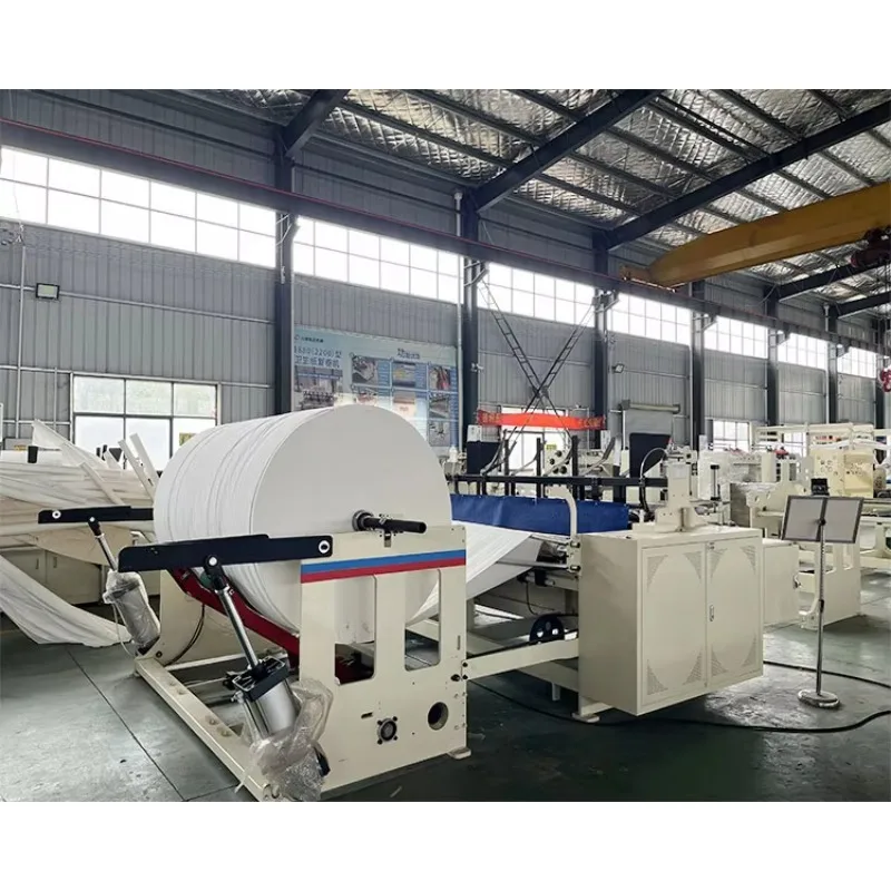 Customized Latest Upgraded Toilet Tissue Paper Rewinding Machine Toilet Toilet Tissue Paper Making Machine For Sale