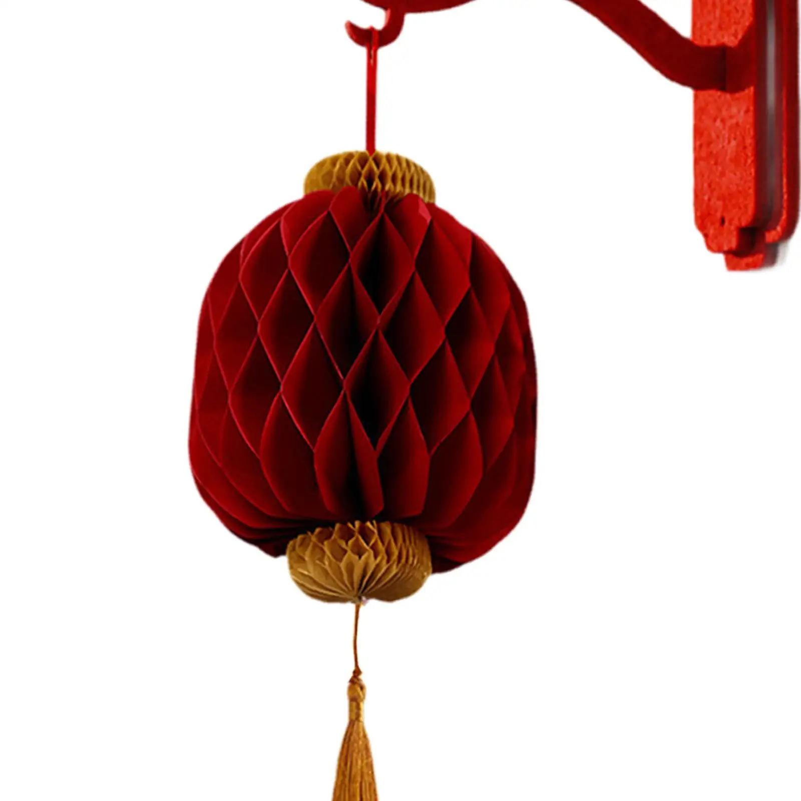 Chinese New Year Felt Lantern Traditional Lanterns Pendant for Restaurant