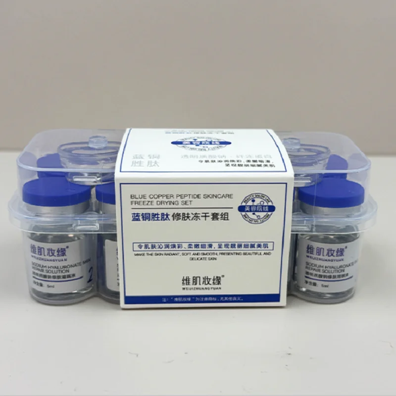 Luxury Skincare Brands - Peptida Efektif 99% GHK-Cu Copper Lyophilized