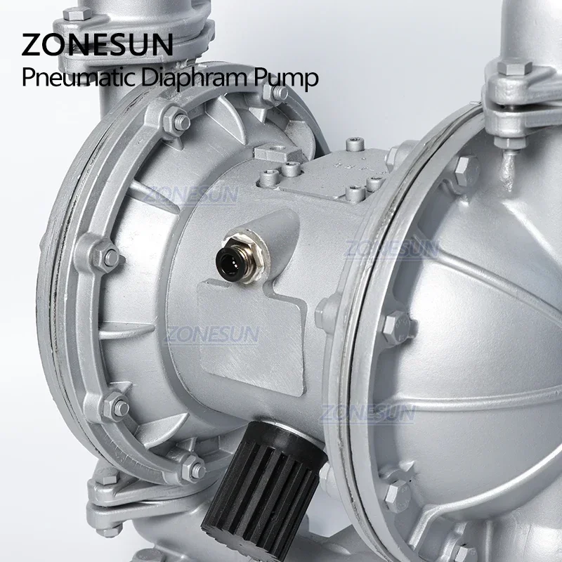 ZONESUN ZS-QBY-K25 China Mini Air Operated Pneumatic Pumps Diaphragm Water Pump Filling Machine Tools