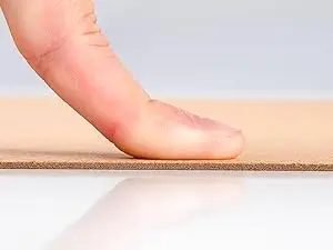 Double-Sided Desk Pad, Leather Desk Mat, Eco Cork Desk Pad Protector, Large Mouse Pad Waterproof Desk Writing Pad for Office