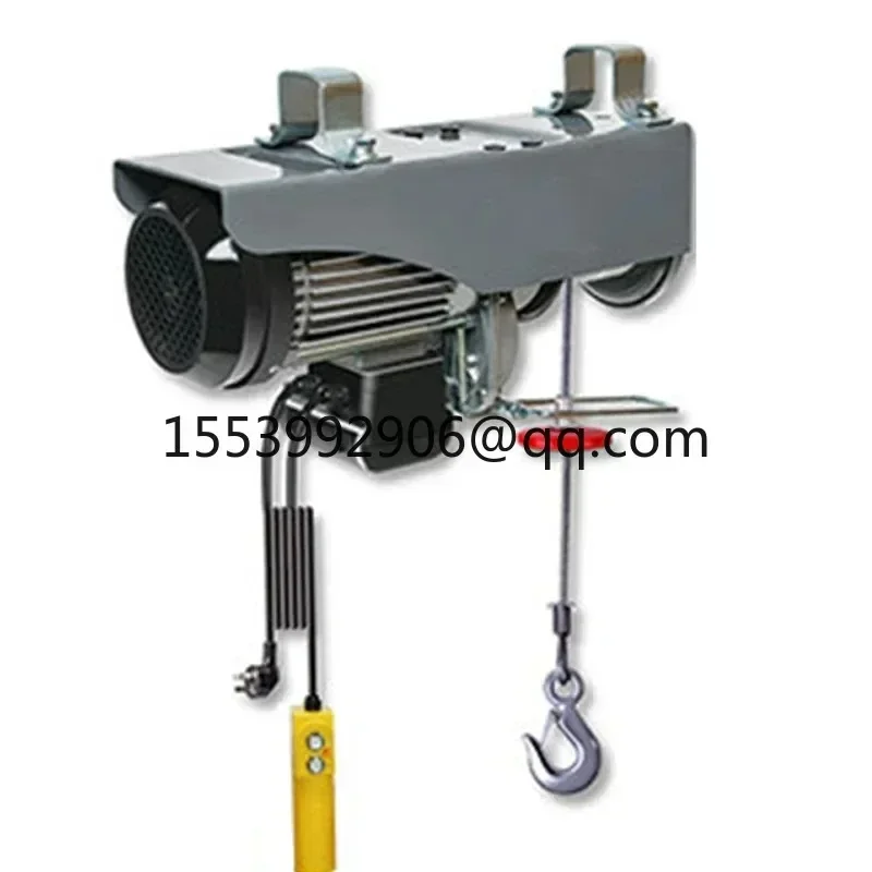 

12m, 20m, 30m Micro Electric Hoist 220V Crane Household Small Lift Hoist 1 Ton / 0.5T Winch Decoration Crane