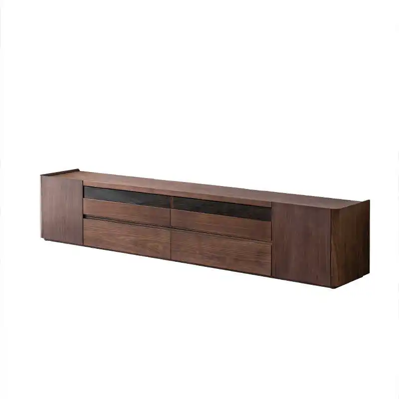 

North American all-solid wood TV cabinet, simple living room home TV cabinet, storage locker