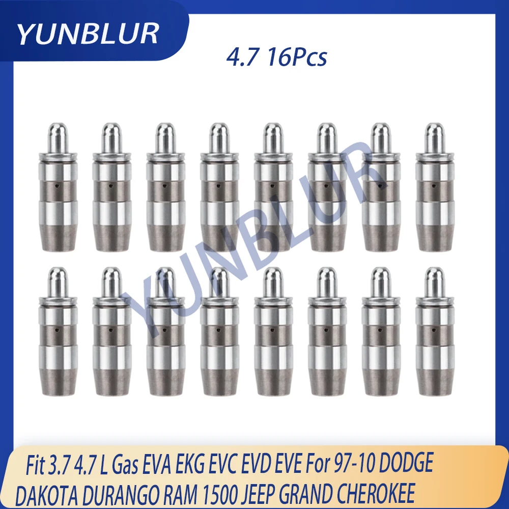 Engine Parts Valve Lifters Kit Fit 3.7 4.7 L Gas EVA EKG EVC EVD EVE For 97-10 DODGE DAKOTA DURANGO RAM 1500 JEEP GRAND CHEROKEE - view 3