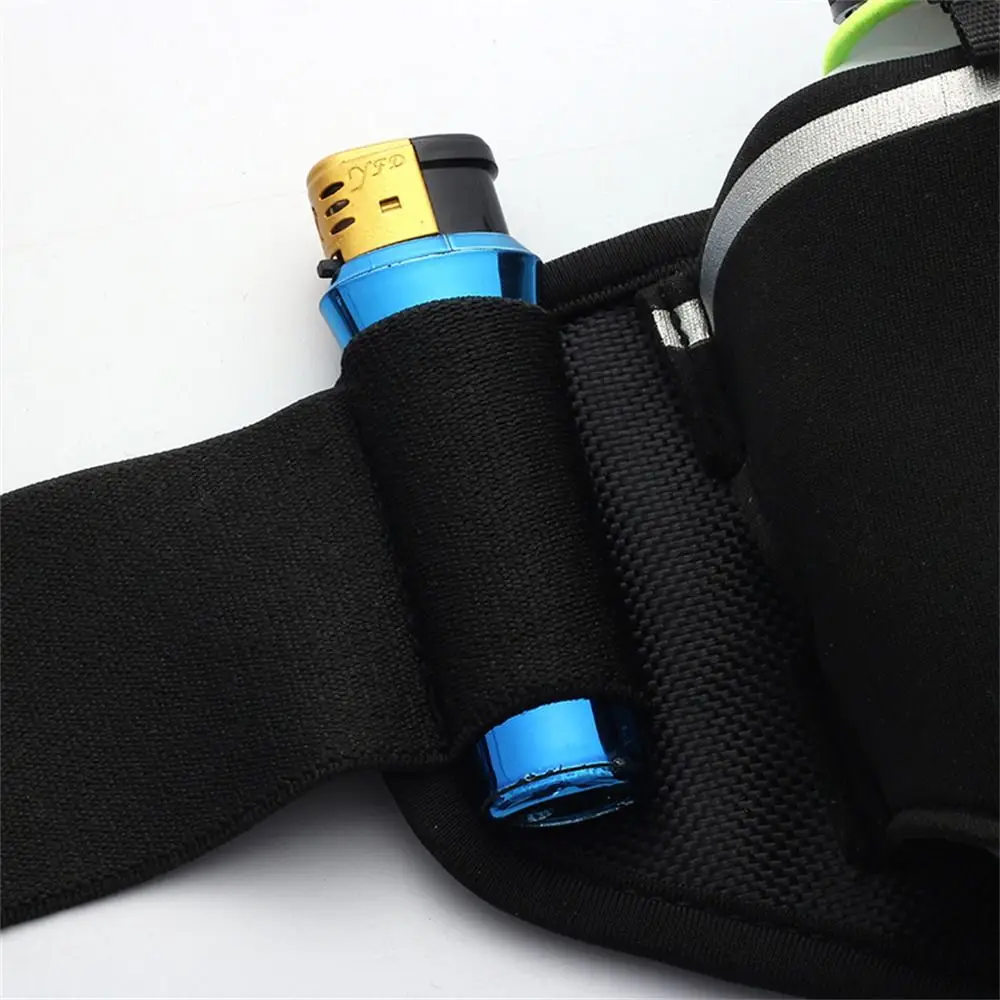 With Water Bottle Running Waist Bags Hydration Belt Bottle Phone Case Marathon Running Bag Waterproof Belt Bag Sports Phone Bag