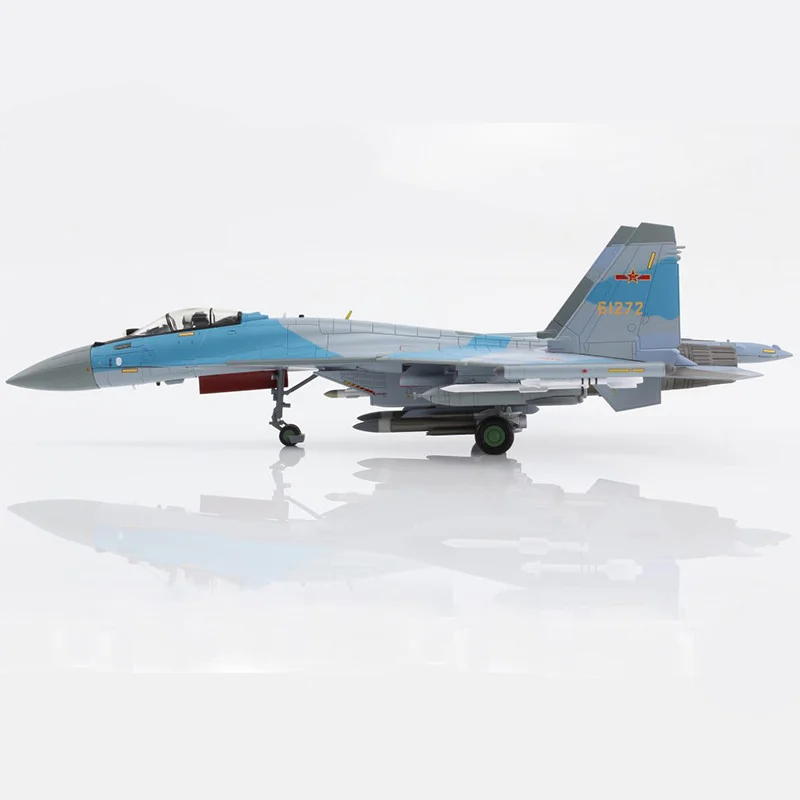 

Die cast Su 35 fighter jet 1:72 ratio alloy with plastic simulation aircraft model ornament for men's gift