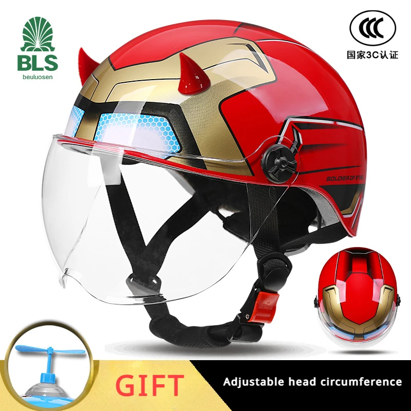 

Child Motorcycle Helmet 3-9 Years Abs Unisex Safety Motocross Helmet Casco Motocross Bicycle Downhill Capacete Helmet