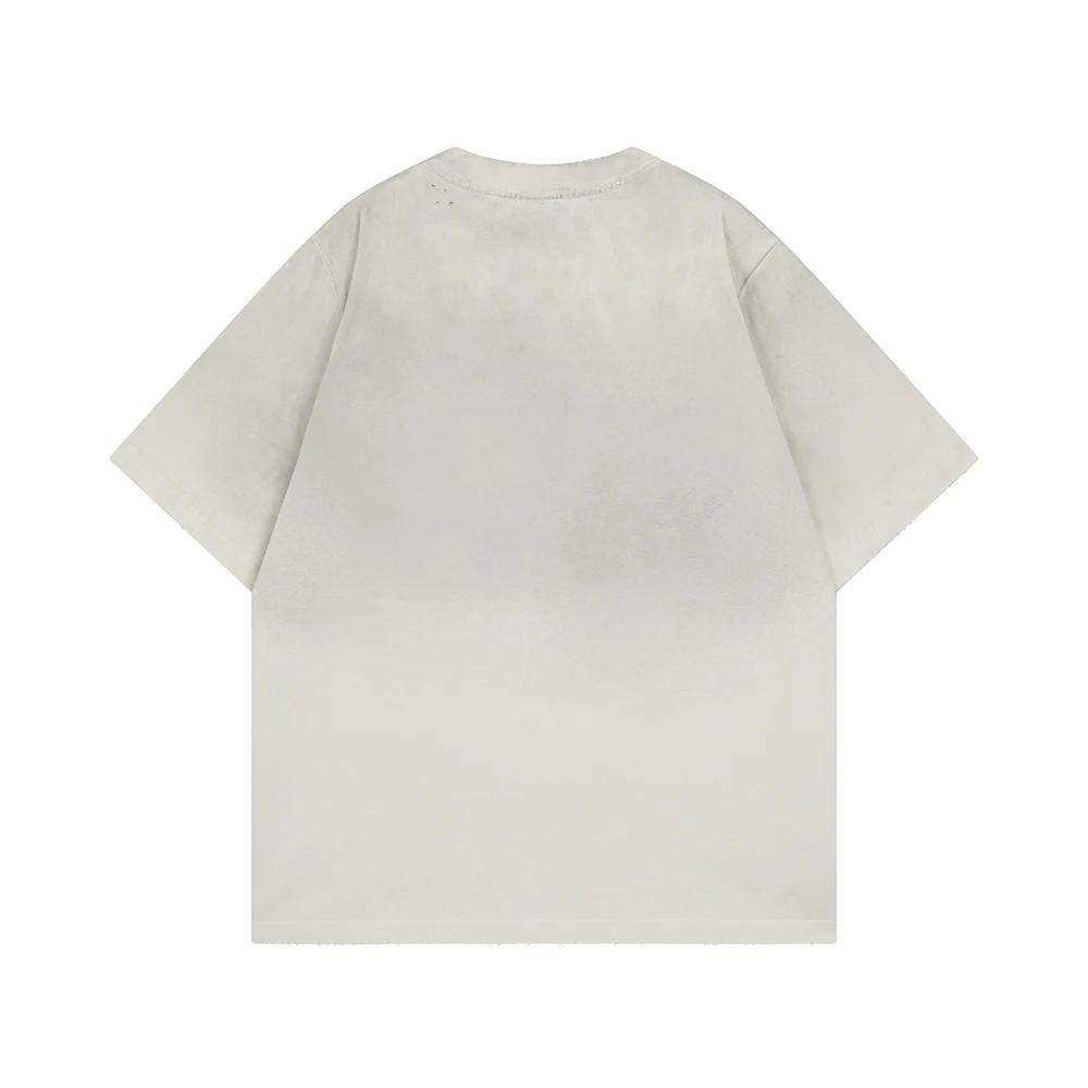 Funny Vintage Washed T Shirts Men's Clothing Harajuku Y2k Short Sleeve Tees Cotton Oversized Tops & T-shirt New Arrival Goods