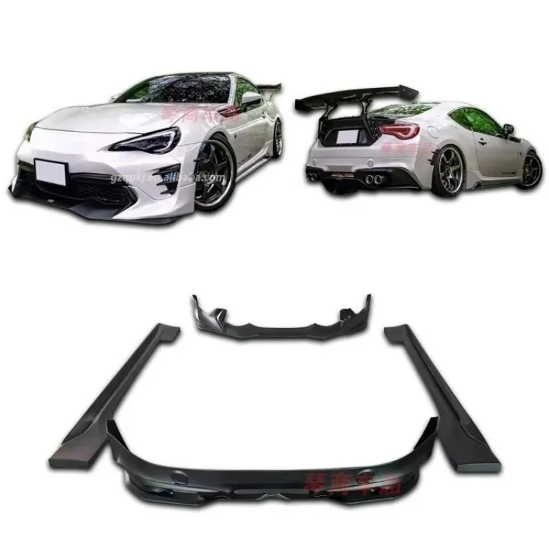 

17-20 GT86 body kit lip side skirt rear diffuser spoiler bumper
