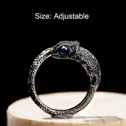 Cool Retro Rings Adjustable Lizard Personality Ring Chameleon Ring Jewelry Gifts