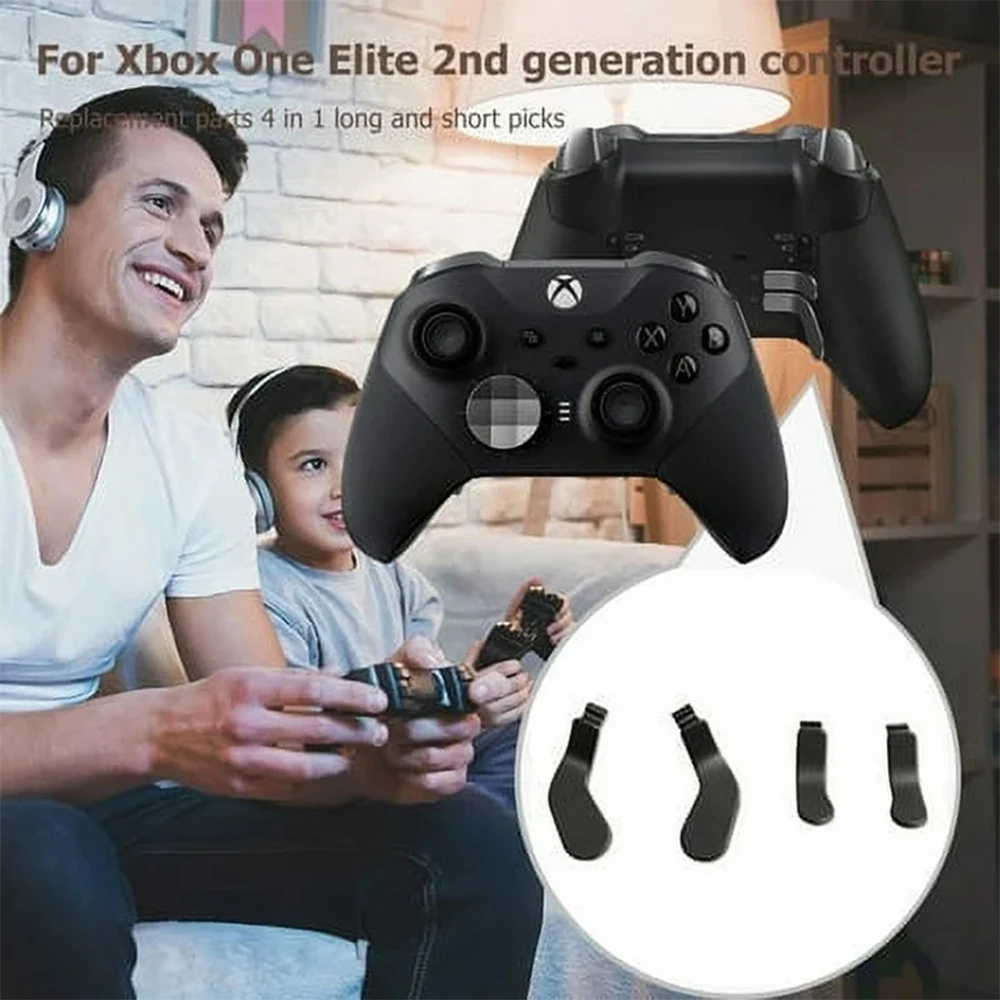 مجاذيف معدنية لوحدة التحكم Xbox One Elite Series 1/2 Elite Edition