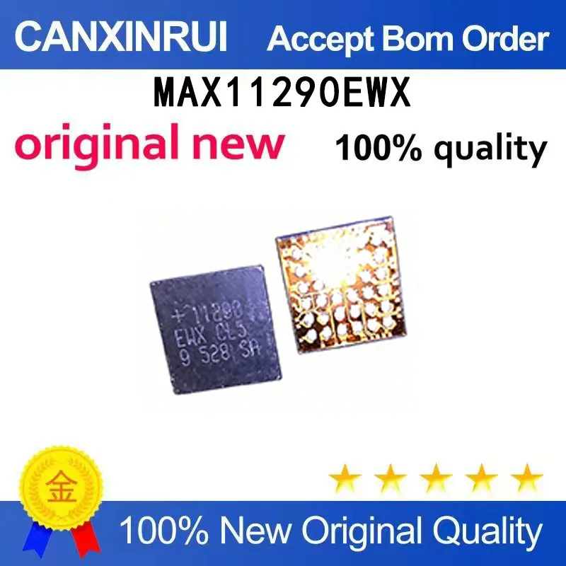 (5-100 pieces)New stock MAX11290EWX silk screen: X11290EWX BGA MAXIM