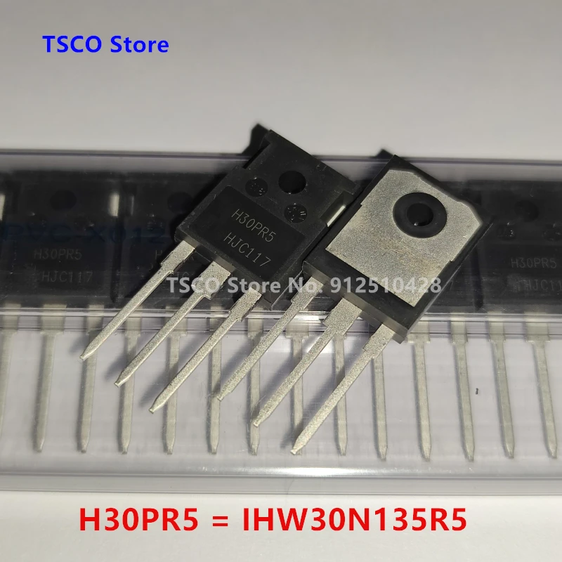 10piece  H30PR5  IHW30N135R5    New Origiail   30A  1350V  IGBT