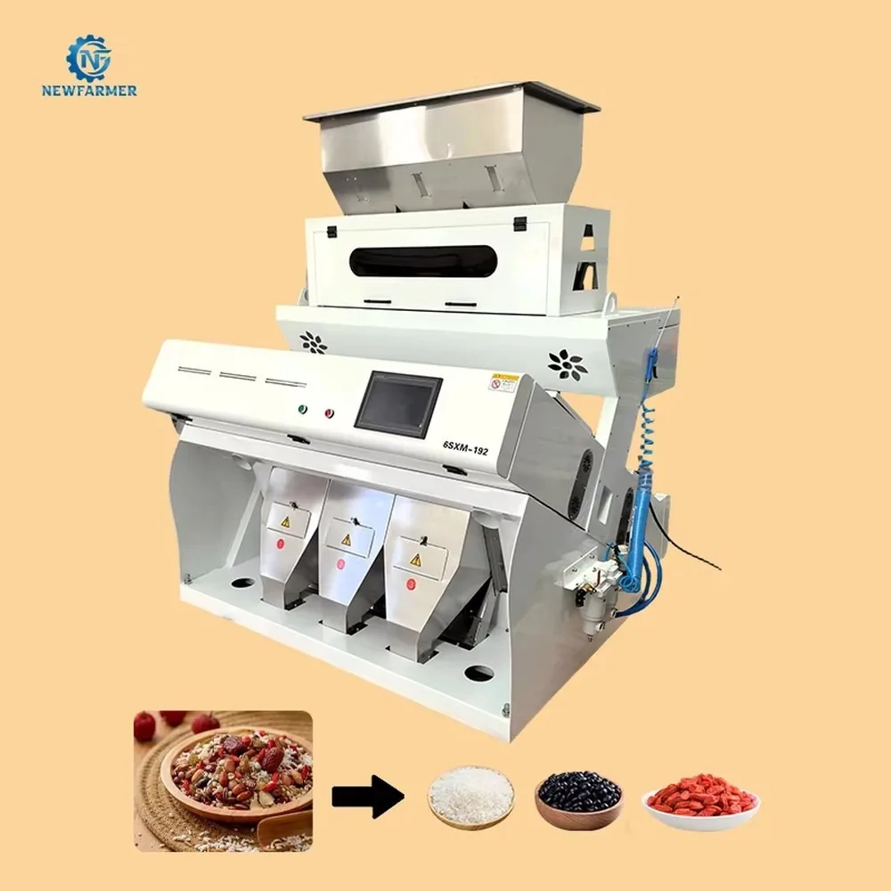 Commercial Coffee Bean Color Sorter High Speed CCD Optical Sorting Machine for Roasted Coffee Soybean Dry Beans
