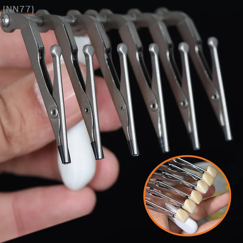 

Стоматологические Ceramist Hex Clamps Шестизубчатые зажимы для фарфорового остекления | Вспомогательный инструмент для стоматологической техники