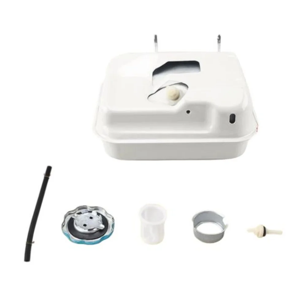 Fuel Gas Tank Kit For GX240-GX270-GX340-GX390 Engine Red White Black Replacement Part 17510-Z5T-000Z Compatible LawnMower Acces