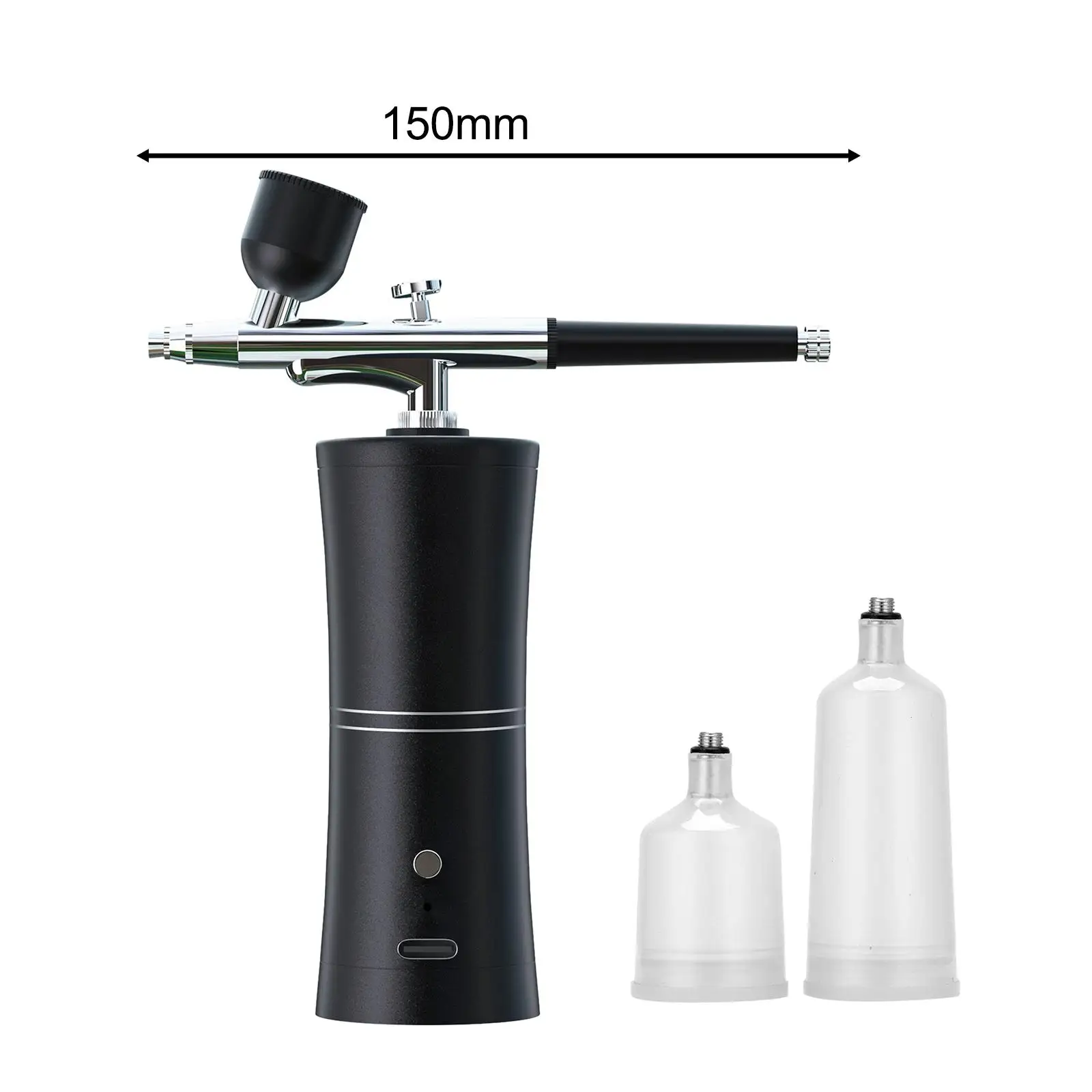 Airbrush Auto 25PSI Air Pressure Paint Spray for Barber Model Spray Nail Art