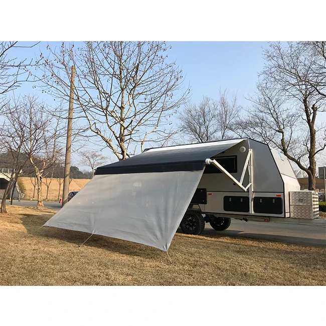 caravan trailer rv awning shade privacy screen awning shade cloth